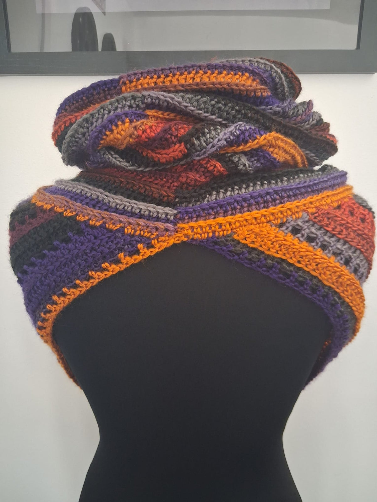Wild Oleander Hooded Scarf