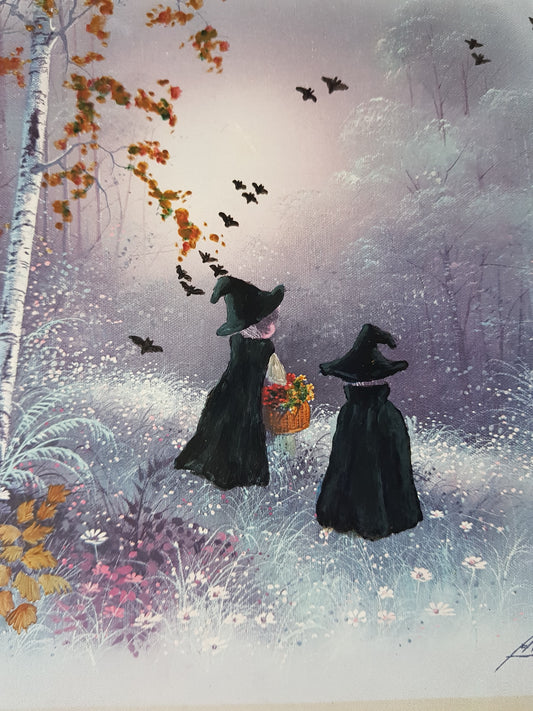 Little Witches Painting