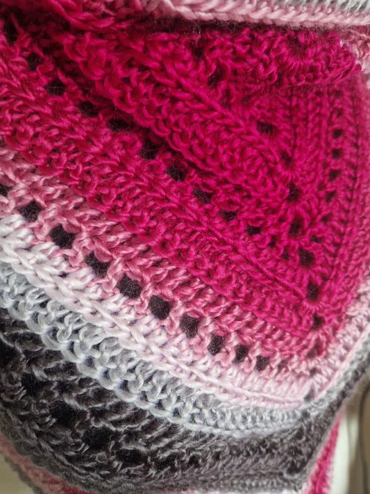 Wild Oleander Hooded Scarf