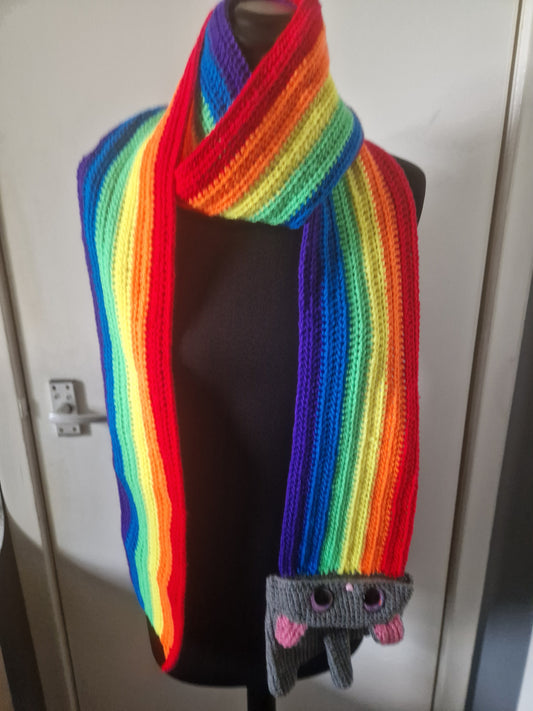 Neon Pride Barf Scarf