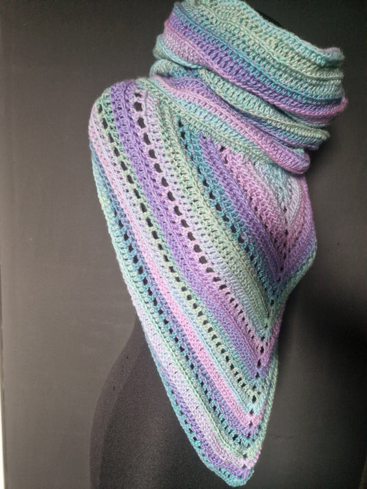 Wild Oleander Hooded Scarf