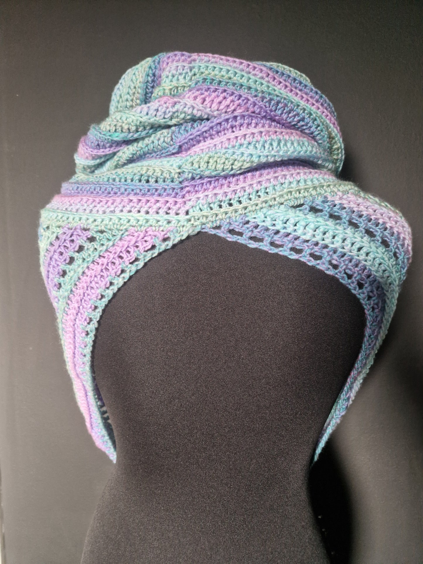 Wild Oleander Hooded Scarf