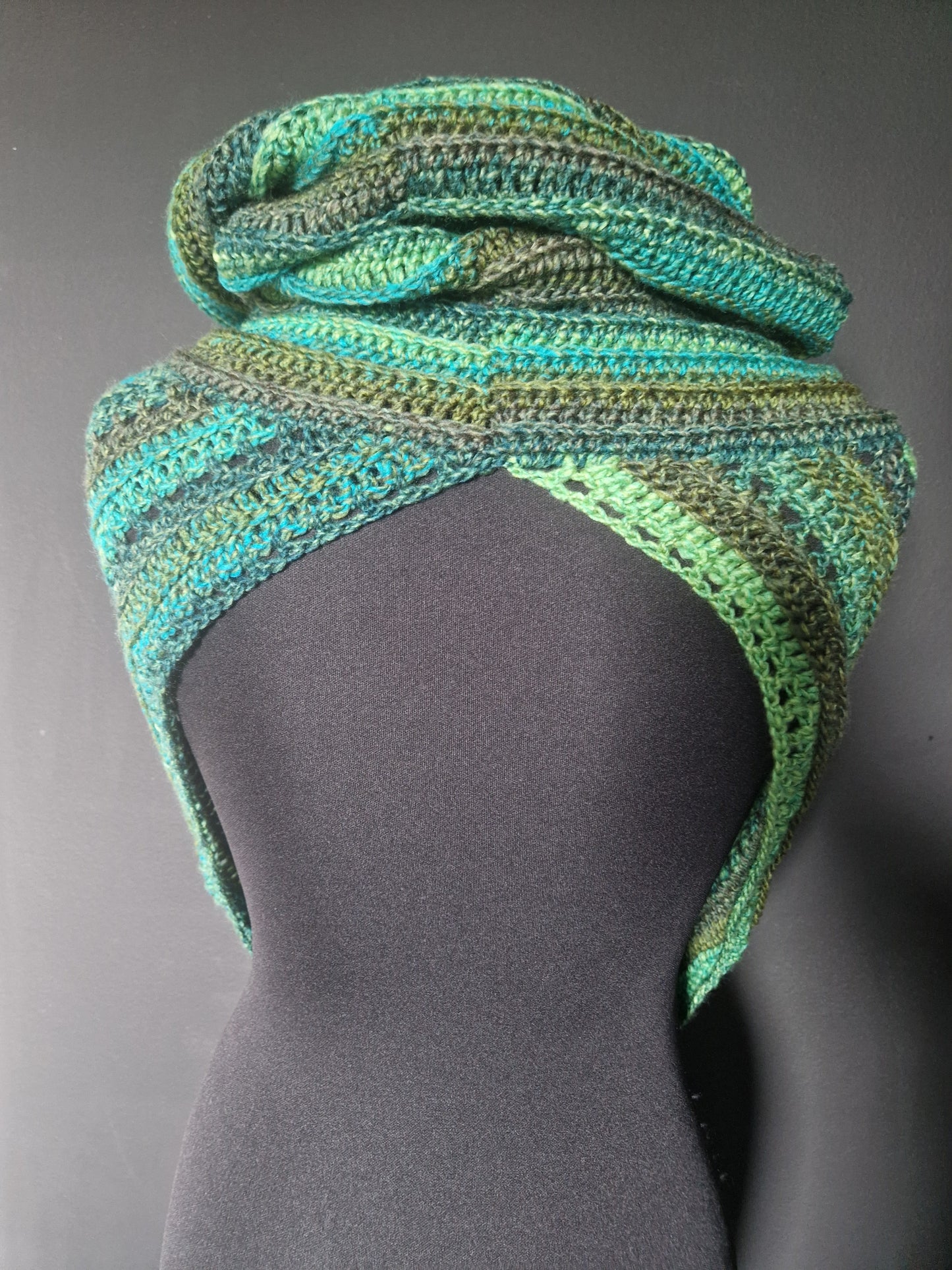 Wild Oleander Hooded Scarf