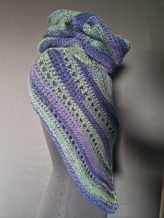 Wild Oleander Hooded Scarf