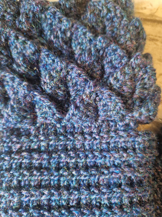 Dragonscale Fingerless Gloves