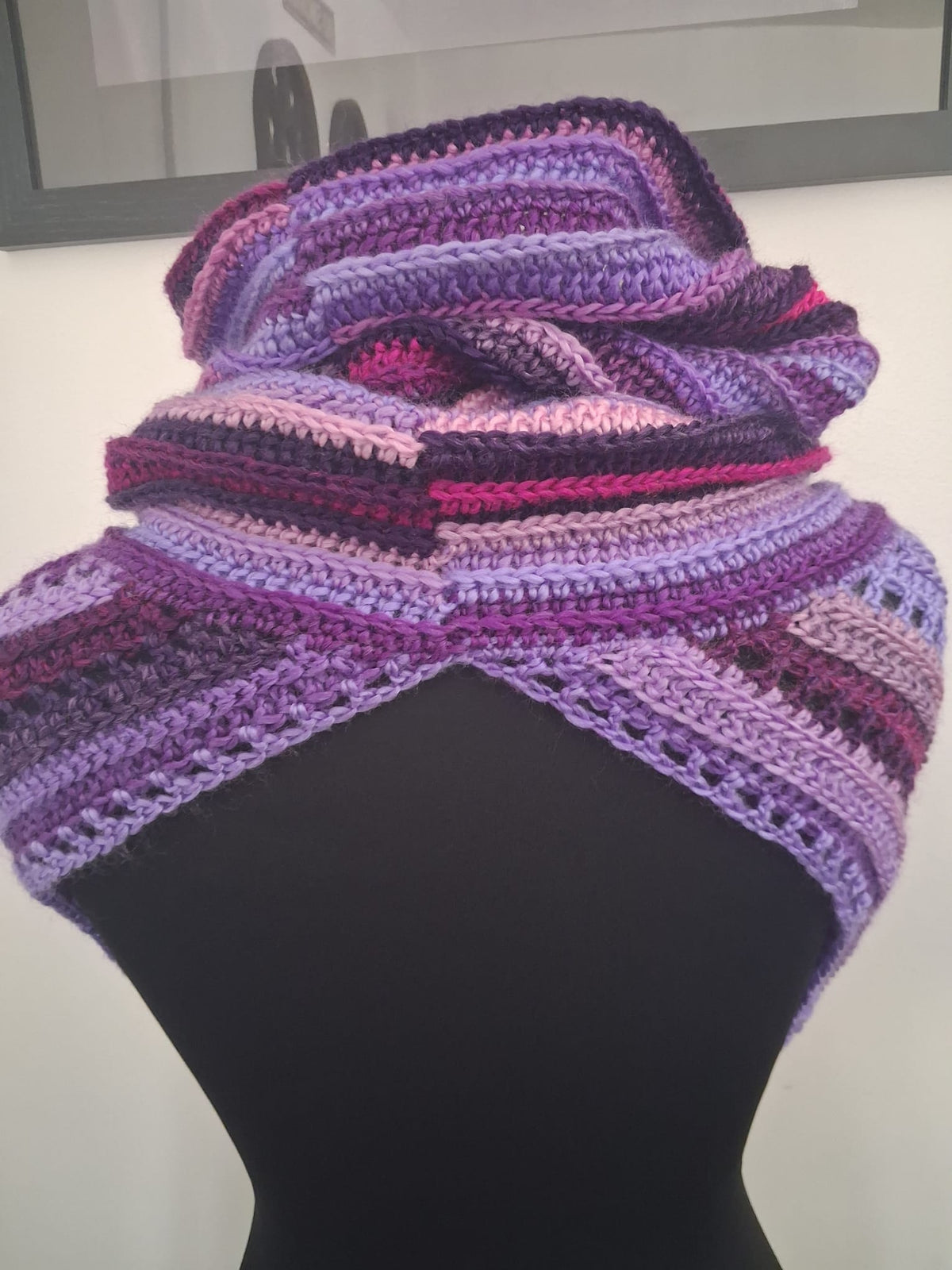 Wild Oleander Hooded Scarf