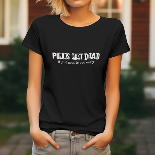 Punks Not Dead Ladies Tee