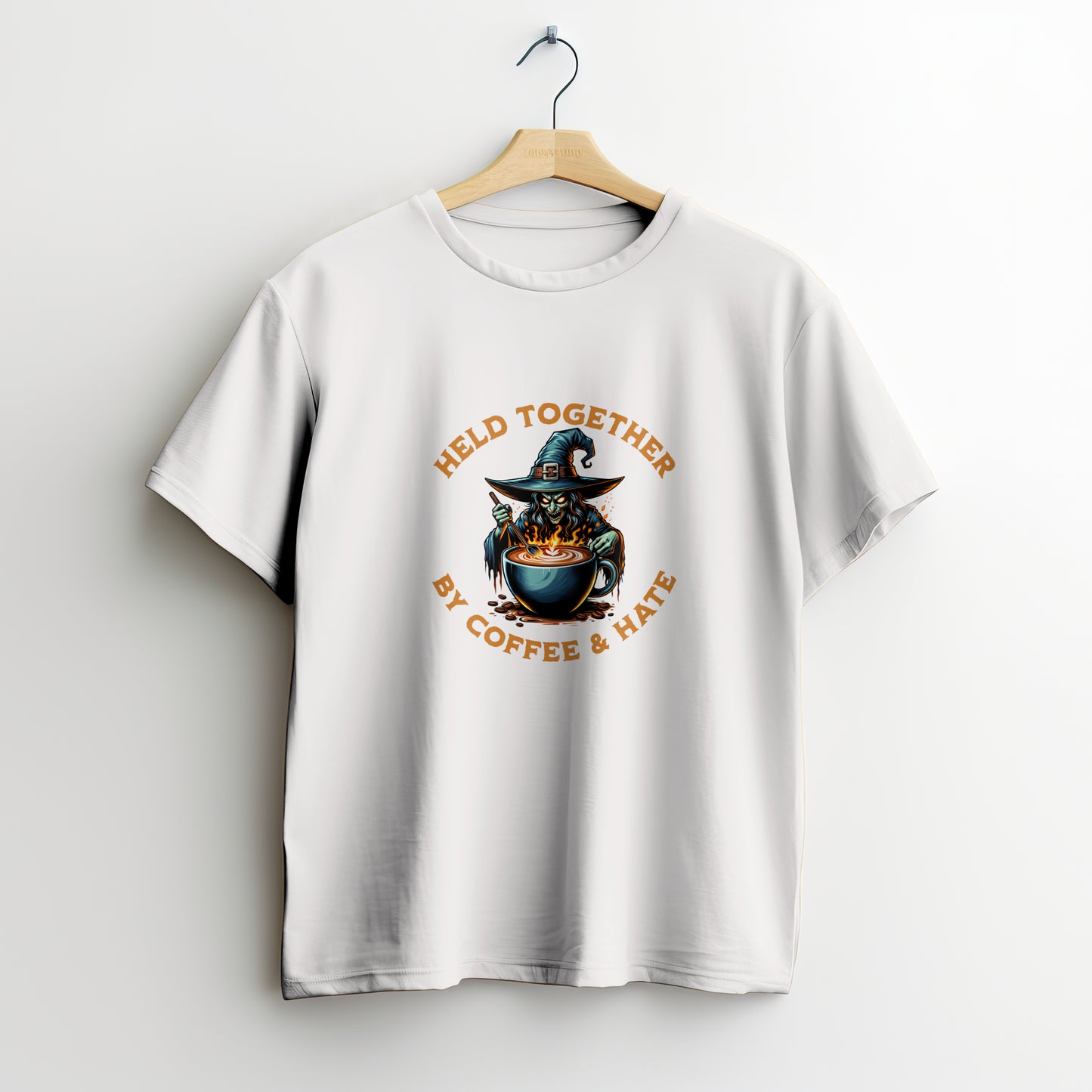 Held Together by Coffee & Hate Tee