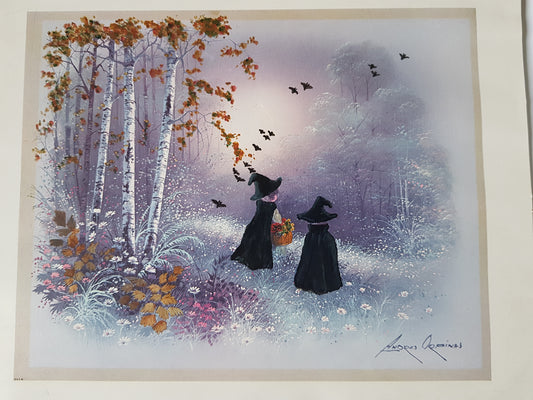 Little Witches Painting