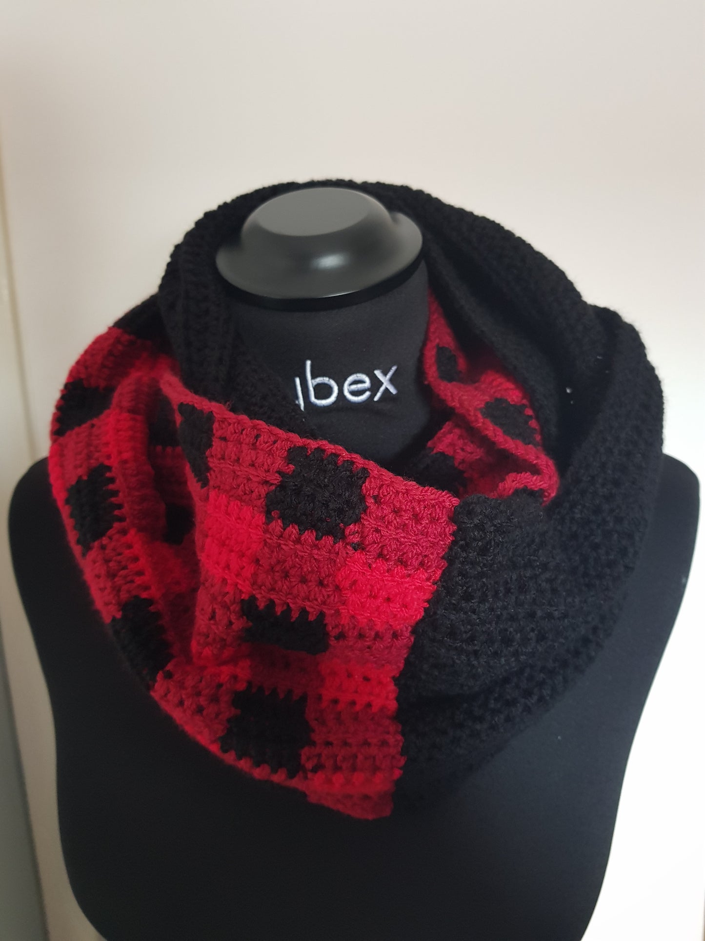 Plaid Infinity Scarf