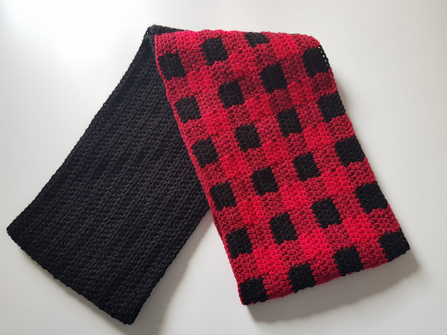 Plaid Infinity Scarf