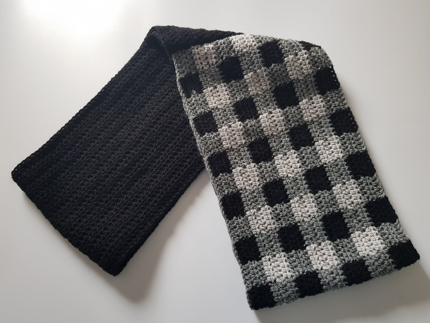 Plaid Infinity Scarf