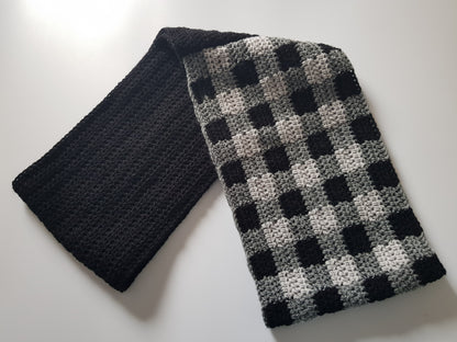 Plaid Infinity Scarf