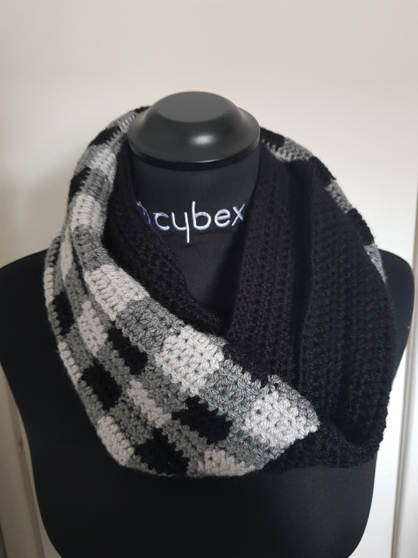 Plaid Infinity Scarf