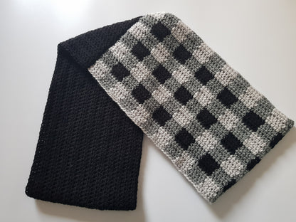 Plaid Infinity Scarf