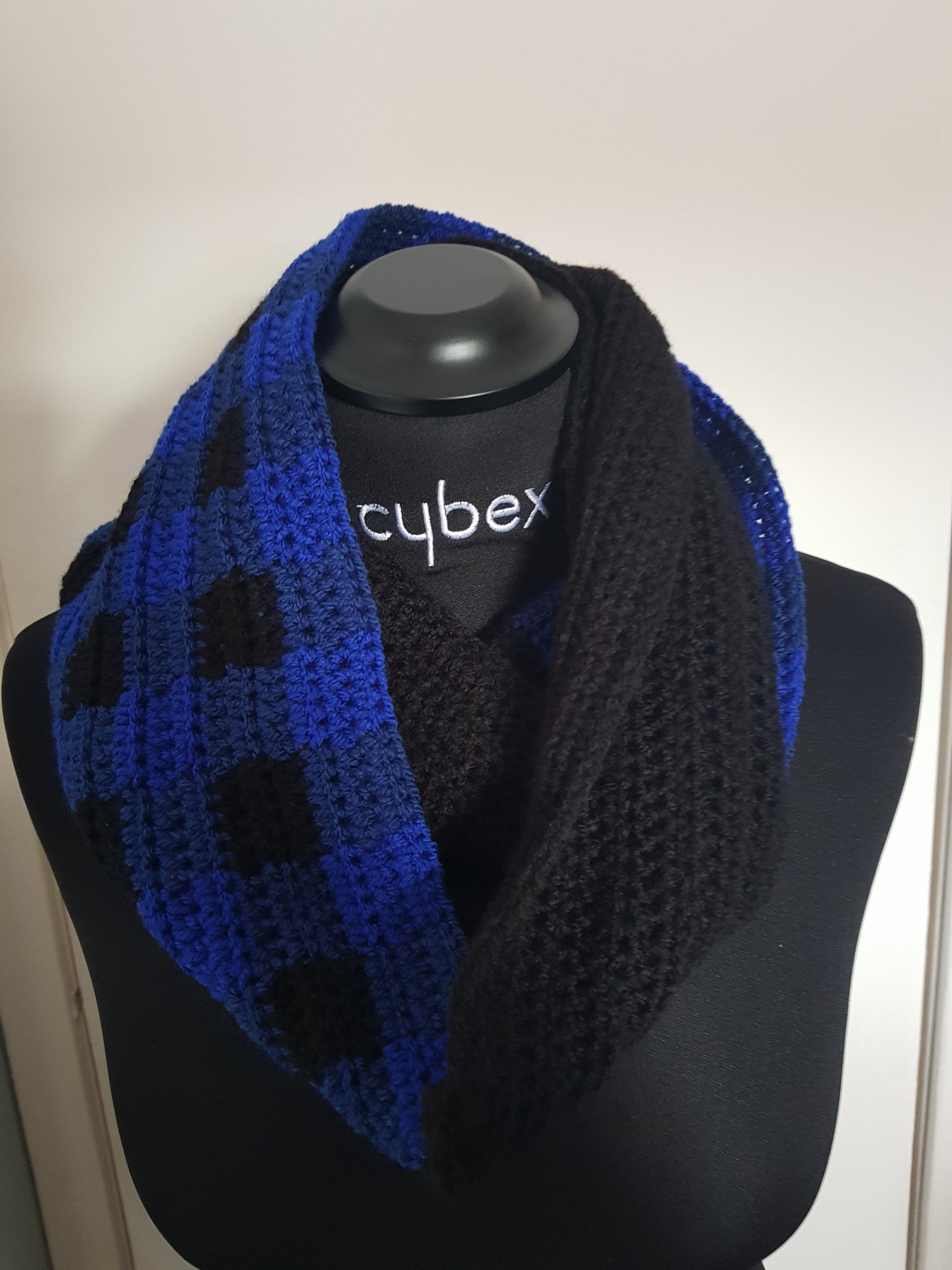 Plaid Infinity Scarf