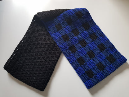 Plaid Infinity Scarf