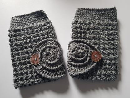 Ammonite Wrist Warmers