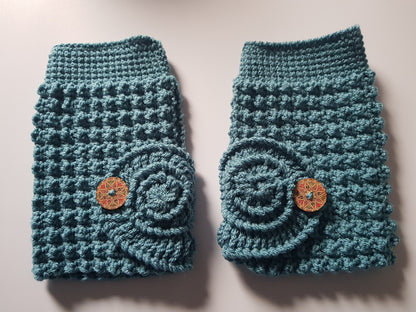 Ammonite Wrist Warmers