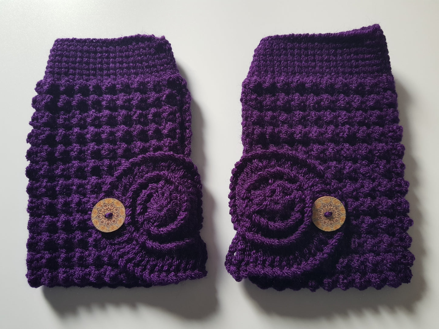 Ammonite Wrist Warmers