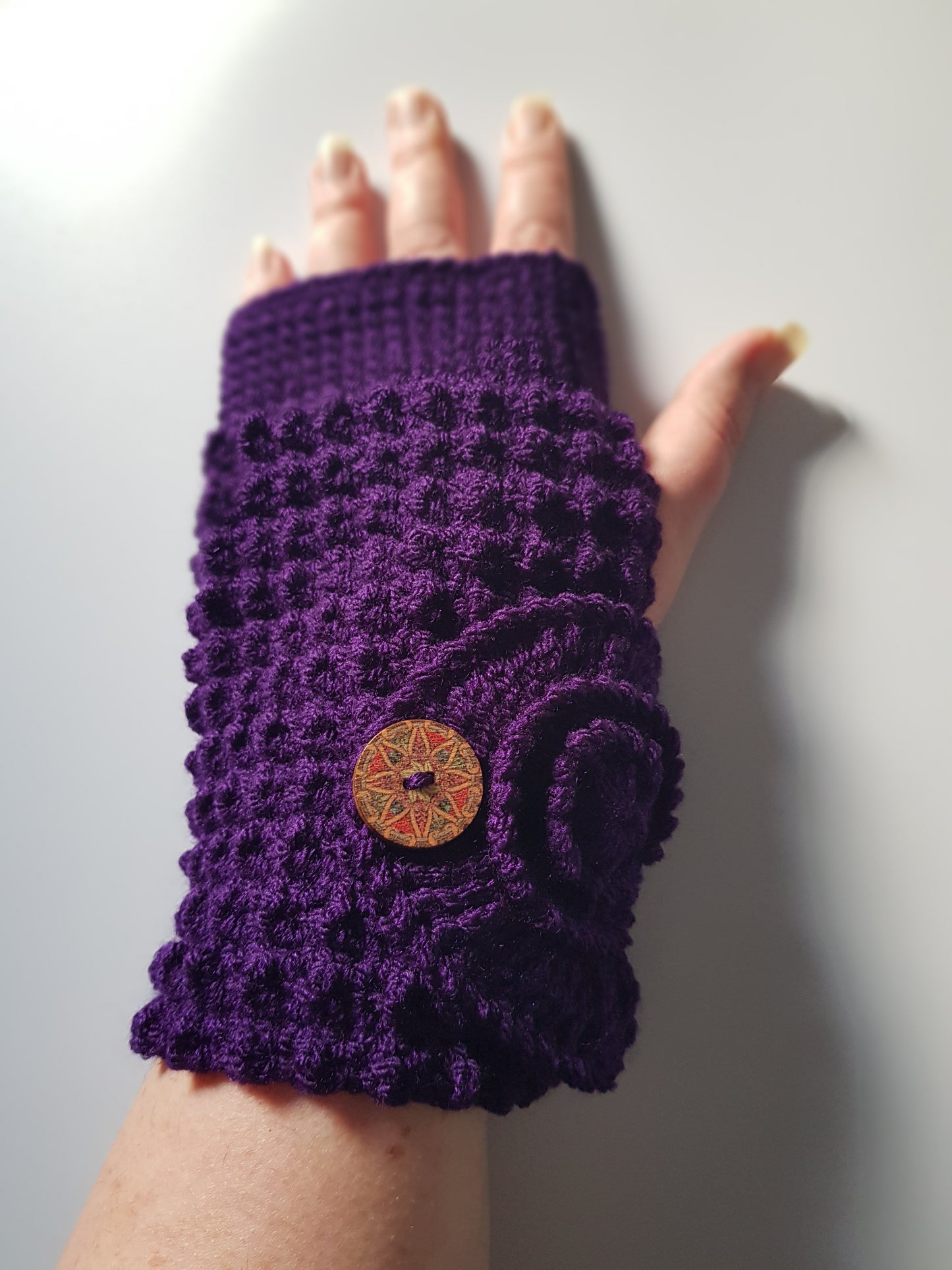 Ammonite Wrist Warmers