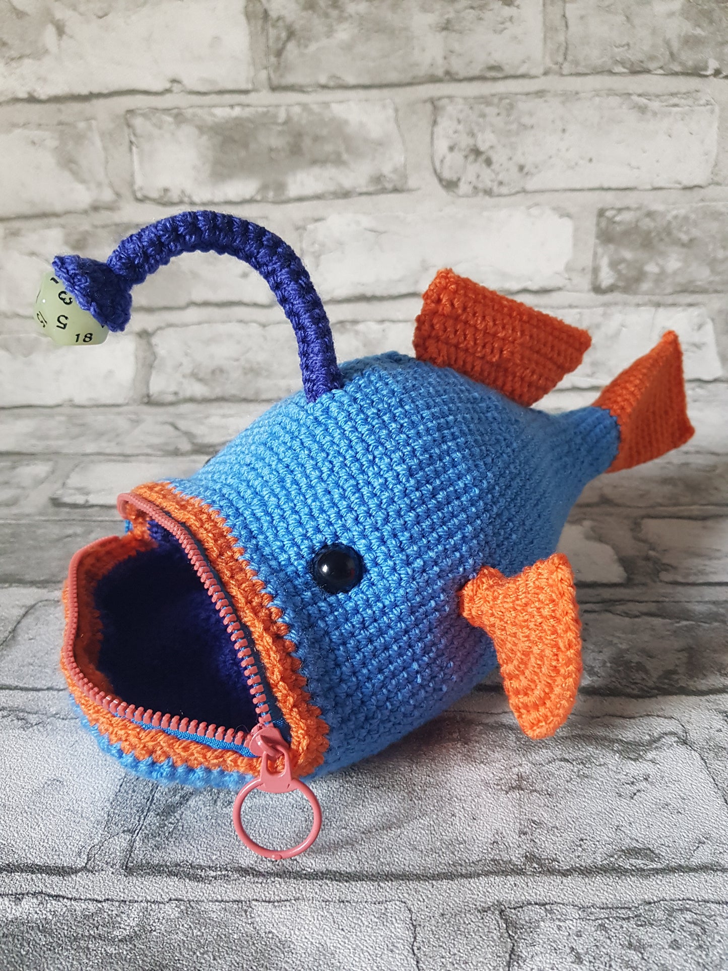 Dice Bag - Angler Fish