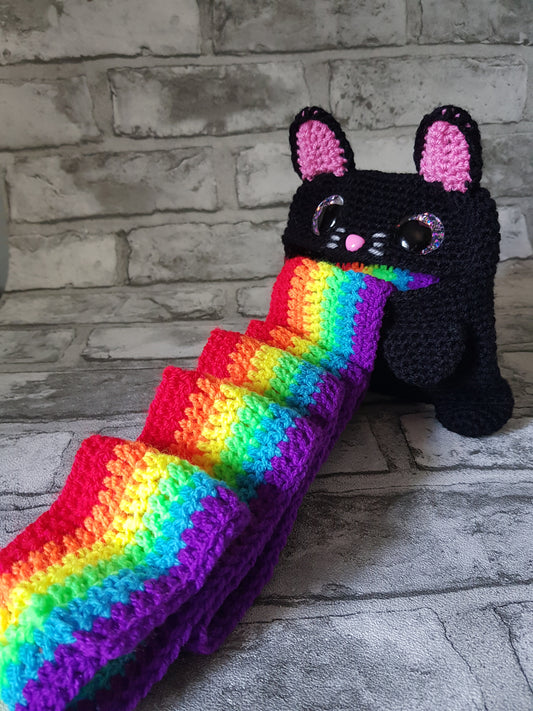 Neon Pride Barf Scarf Mini