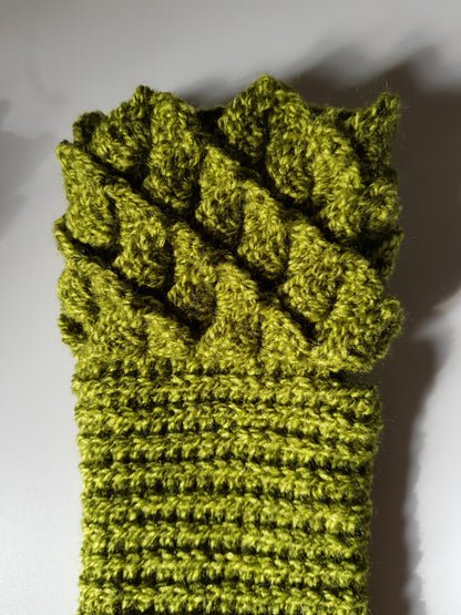 Dragonscale Fingerless Gloves