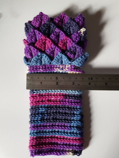 Dragonscale Fingerless Gloves