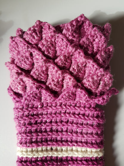 Dragonscale Fingerless Gloves