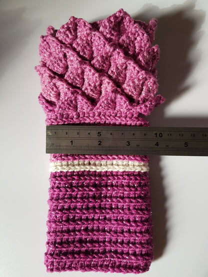 Dragonscale Fingerless Gloves