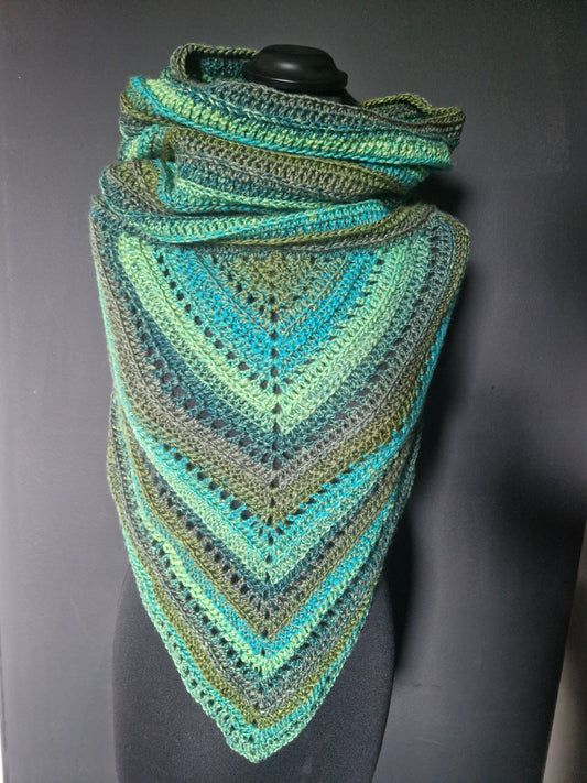 Wild Oleander Hooded Scarf