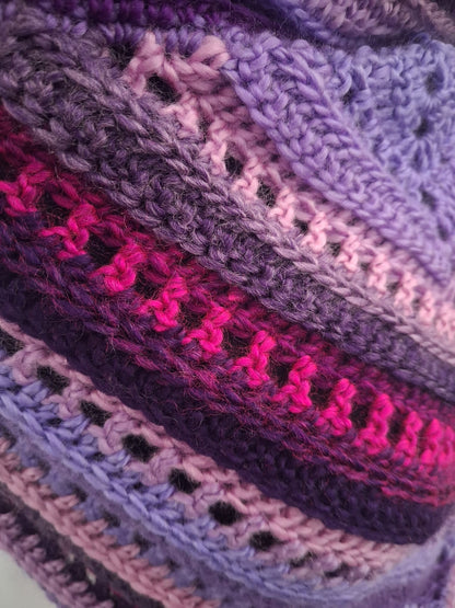 Wild Oleander Hooded Scarf