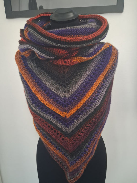 Wild Oleander Hooded Scarf