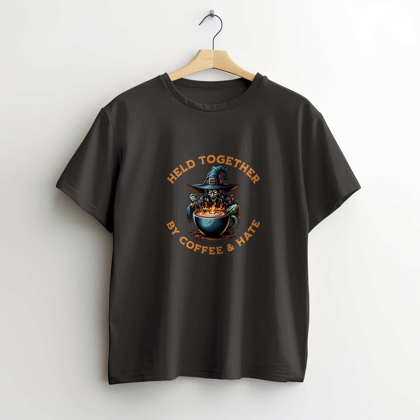 Held Together by Coffee & Hate Tee