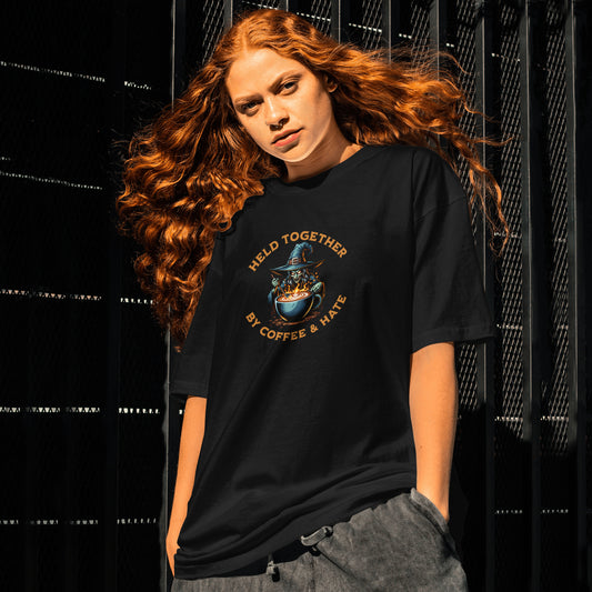 Held Together by Coffee & Hate Tee