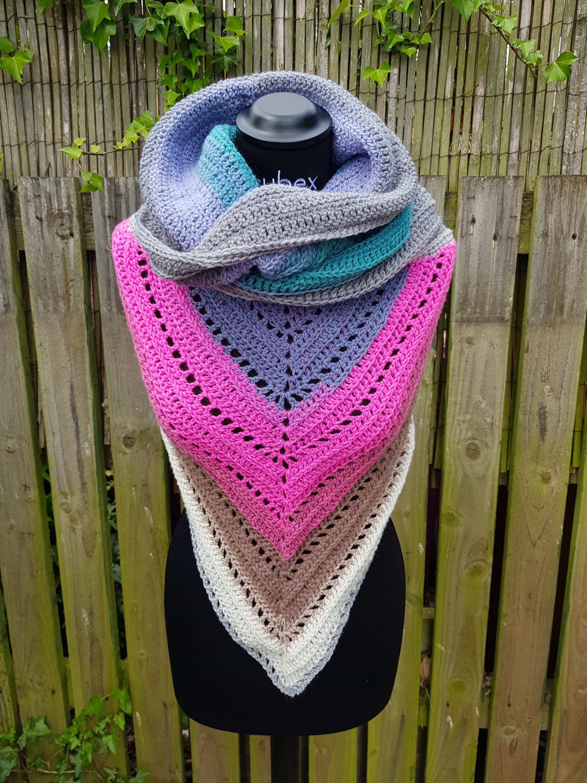 Wild Oleander Hooded Cowl Free Hooded Scarf Crochet Pattern