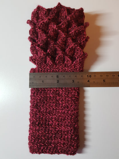 Dragonscale Fingerless Gloves